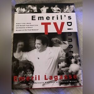 SOLD. Emeril's TV Dinners Cookbook by Emeril Lagasse - FIRST EDITION